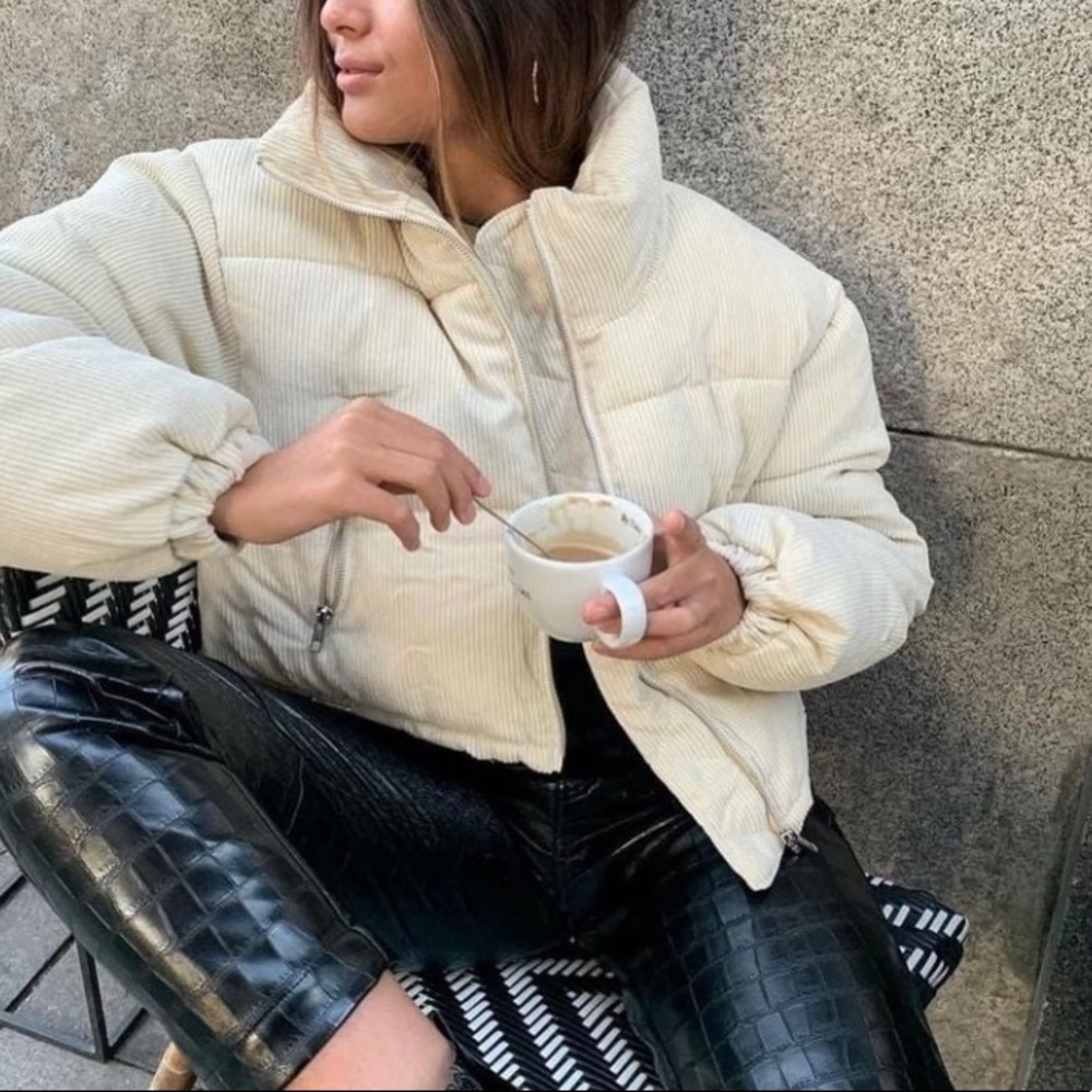 Adika - foxy corduroy puffer jacket